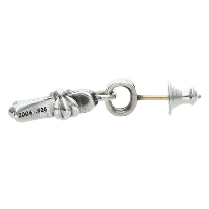 Chrome Hearts Baby Fat Drop Silver Earring Single