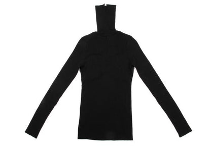 COMME des GARCONS Wool Nylon Bust Panel Sweater Black Size M