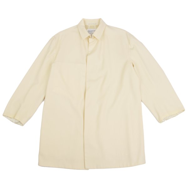 Yohji Yamamoto POUR HOMME 98AW Cream Gabardine Jacket Size S