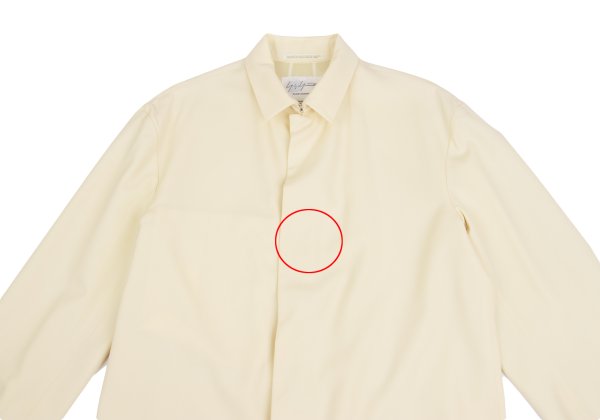 Yohji Yamamoto POUR HOMME 98AW Cream Gabardine Jacket Size S