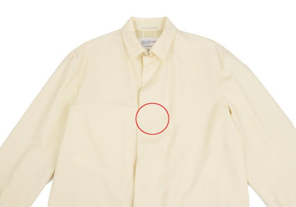 Yohji Yamamoto POUR HOMME 98AW Cream Gabardine Jacket Size S
