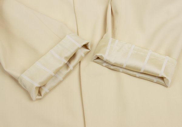 Yohji Yamamoto POUR HOMME 98AW Cream Gabardine Jacket Size S