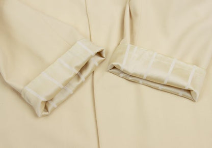 Yohji Yamamoto POUR HOMME 98AW Cream Gabardine Jacket Size S