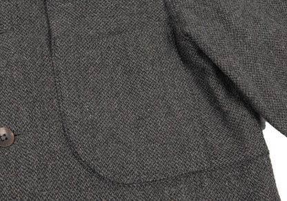 Paul Smith RED EAR Wool Blend Color Nep Jacket Gray Size M