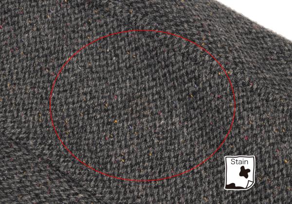 Paul Smith RED EAR Wool Blend Color Nep Jacket Gray Size M