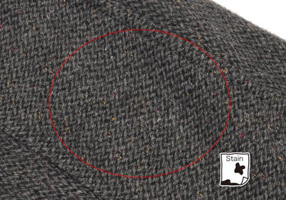 Paul Smith RED EAR Wool Blend Color Nep Jacket Gray Size M