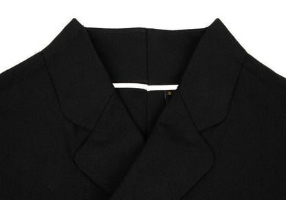 COMME des GARCONS 12AW Poly Deformed 2D Coat Black Size S