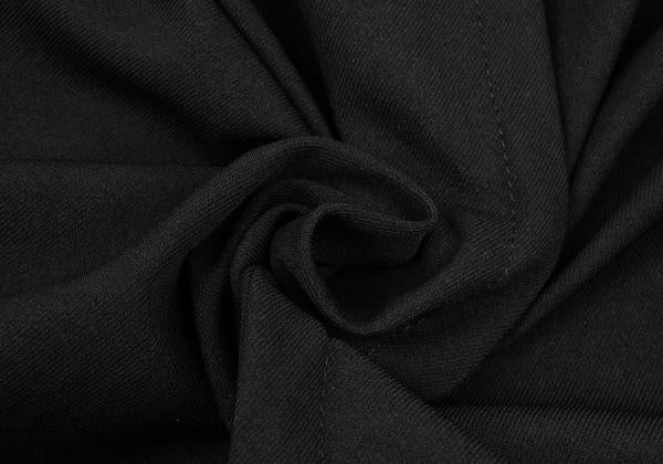 COMME des GARCONS 12AW Poly Deformed 2D Coat Black Size S