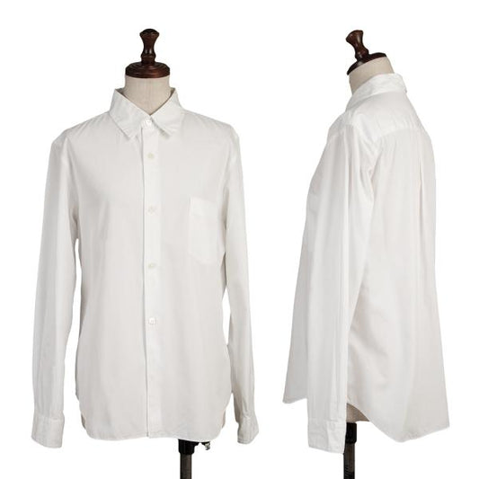 COMME des GARCONS Cotton Basic Button-Up Off White Size M