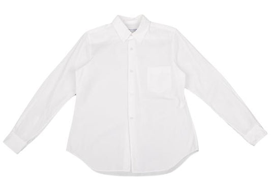 COMME des GARCONS Cotton Basic Button-Up Off White Size M