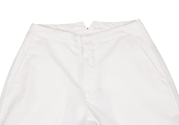 COMME des GARCONS Polyester Cropped Pants Off-White Size M