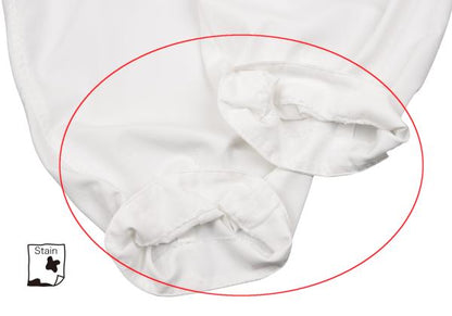 COMME des GARCONS Polyester Cropped Pants Off-White Size M