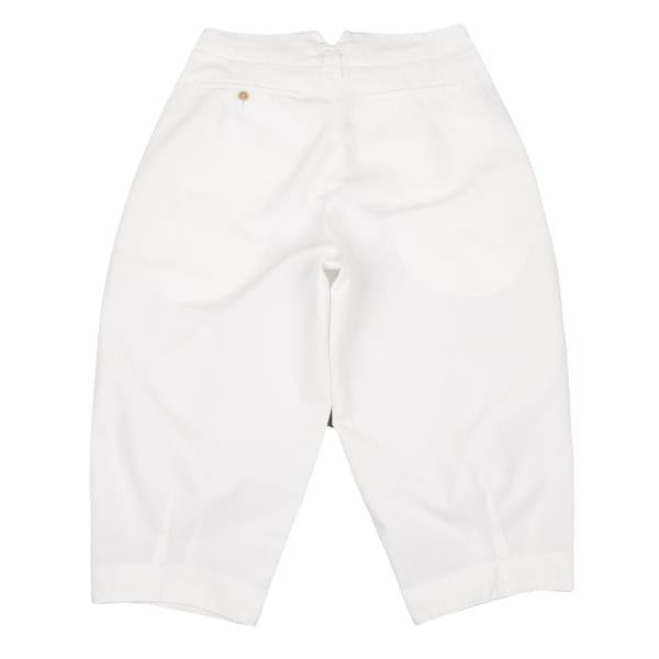 COMME des GARCONS Polyester Cropped Pants Off-White Size M