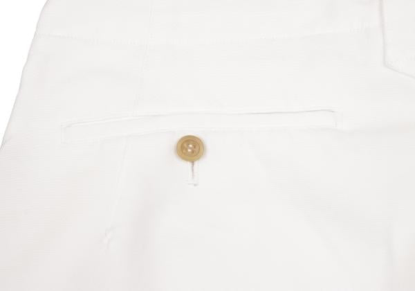 COMME des GARCONS Polyester Cropped Pants Off-White Size M