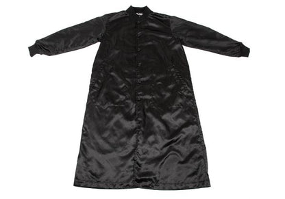 BLACK COMME des GARCONS Numbering Print Coat Black Size M