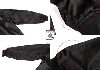 BLACK COMME des GARCONS Numbering Print Coat Black Size M