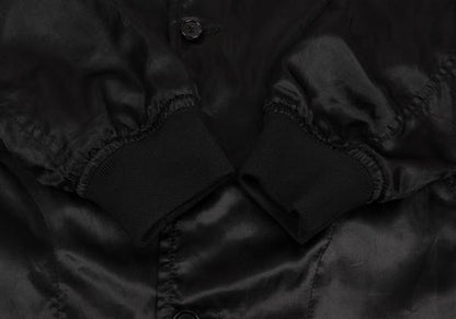 BLACK COMME des GARCONS Numbering Print Coat Black Size M