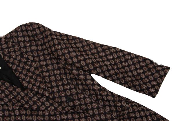 GIORGIO ARMANI Paisley Double Breasted Jacket Size 38