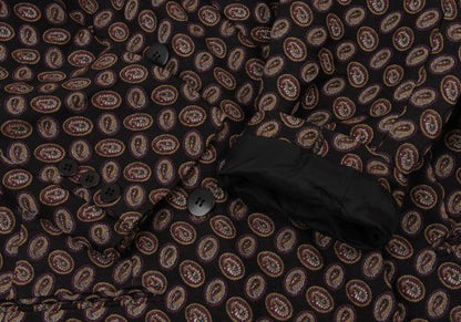 GIORGIO ARMANI Paisley Double Breasted Jacket Size 38