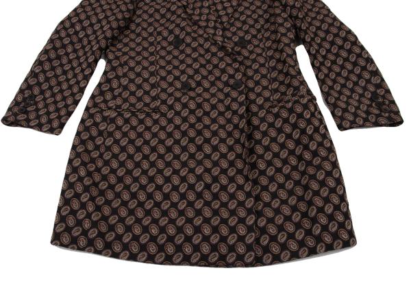 GIORGIO ARMANI Paisley Double Breasted Jacket Size 38
