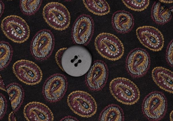 GIORGIO ARMANI Paisley Double Breasted Jacket Size 38