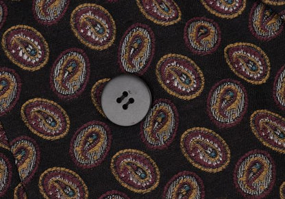 GIORGIO ARMANI Paisley Double Breasted Jacket Size 38