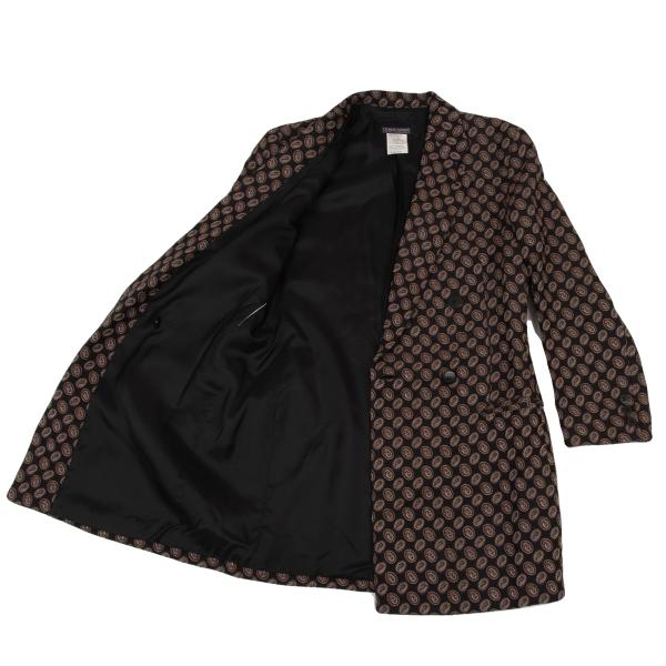 GIORGIO ARMANI Paisley Double Breasted Jacket Size 38