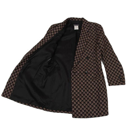 GIORGIO ARMANI Paisley Double Breasted Jacket Size 38