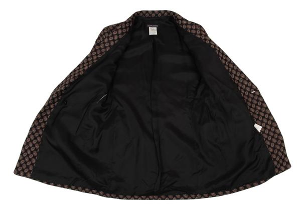 GIORGIO ARMANI Paisley Double Breasted Jacket Size 38