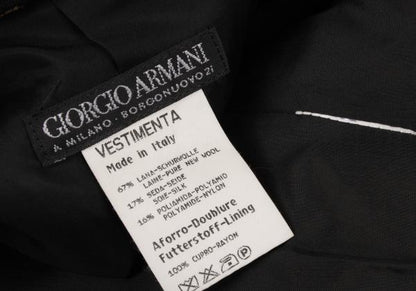 GIORGIO ARMANI Paisley Double Breasted Jacket Size 38
