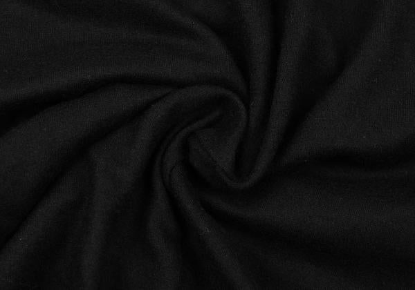 HELMUT LANG Wool Cache-Coeur Back Zip Tunic Black Blouse Size P