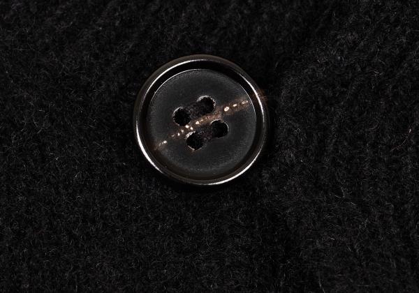 Maison Martin Margiela Wool Button Pullover Black Size S