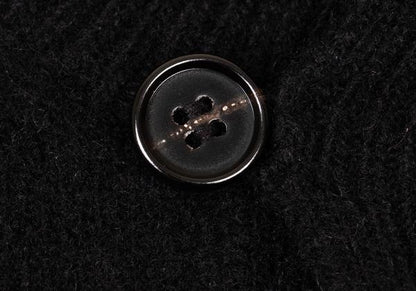 Maison Martin Margiela Wool Button Pullover Black Size S