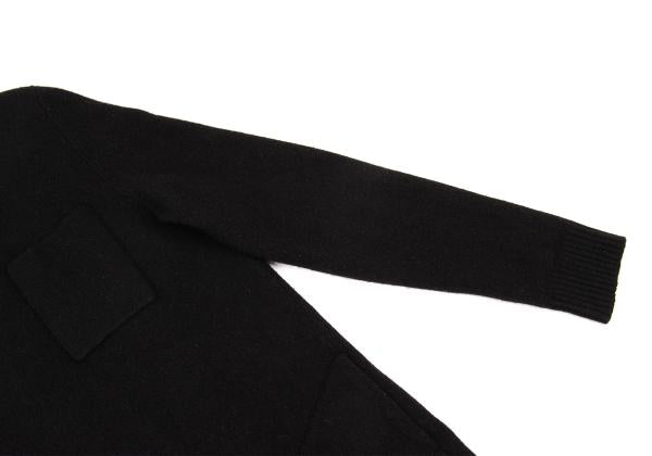 Maison Martin Margiela Wool Button Pullover Black Size S