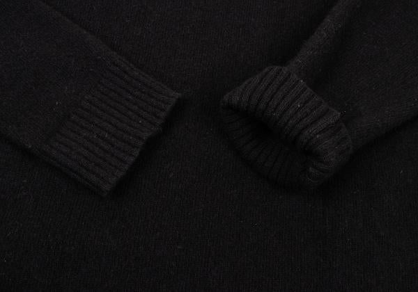 Maison Martin Margiela Wool Button Pullover Black Size S