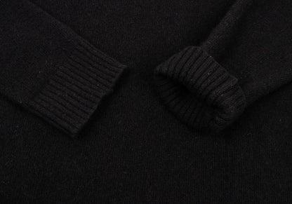 Maison Martin Margiela Wool Button Pullover Black Size S