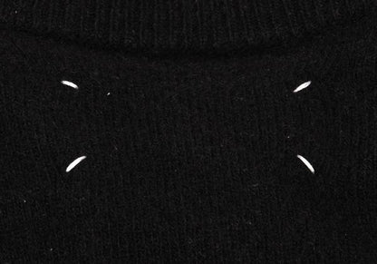 Maison Martin Margiela Wool Button Pullover Black Size S