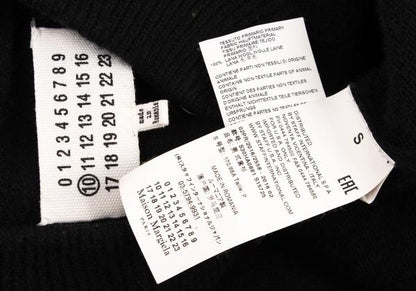 Maison Martin Margiela Wool Button Pullover Black Size S