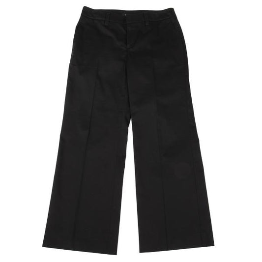 BURBERRY LONDON Cotton Poly Stretch Pants Black Size 40
