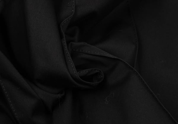 BURBERRY LONDON Cotton Poly Stretch Skirt Black Size 36