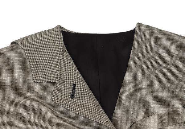 Jean Paul GAULTIER FEMME Wool Silk Stole Jacket Gray Size 40