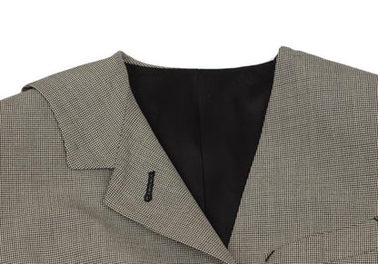 Jean Paul GAULTIER FEMME Wool Silk Stole Jacket Gray Size 40