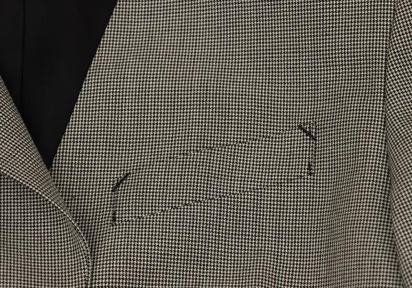 Jean Paul GAULTIER FEMME Wool Silk Stole Jacket Gray Size 40