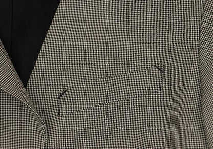 Jean Paul GAULTIER FEMME Wool Silk Stole Jacket Gray Size 40