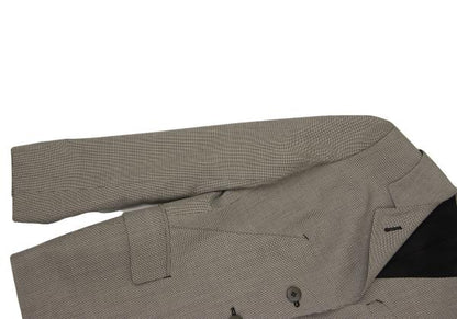 Jean Paul GAULTIER FEMME Wool Silk Stole Jacket Gray Size 40