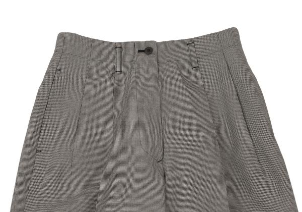 Jean Paul GAULTIER FEMME Wool Silk Pants Gray Size 40