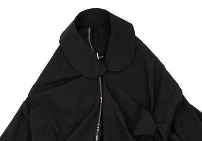 COMME des GARCONS Back Gather Round Jacket Black Size M