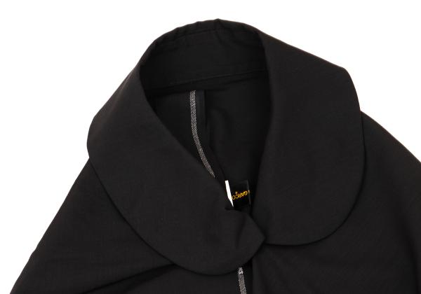 COMME des GARCONS Back Gather Round Jacket Black Size M