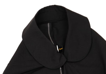 COMME des GARCONS Back Gather Round Jacket Black Size M