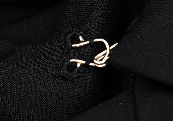 COMME des GARCONS Back Gather Round Jacket Black Size M